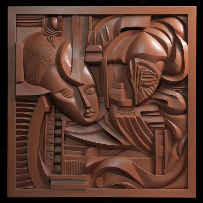 نموذج ثلاثي الأبعاد لآلة CNC 3D Art 